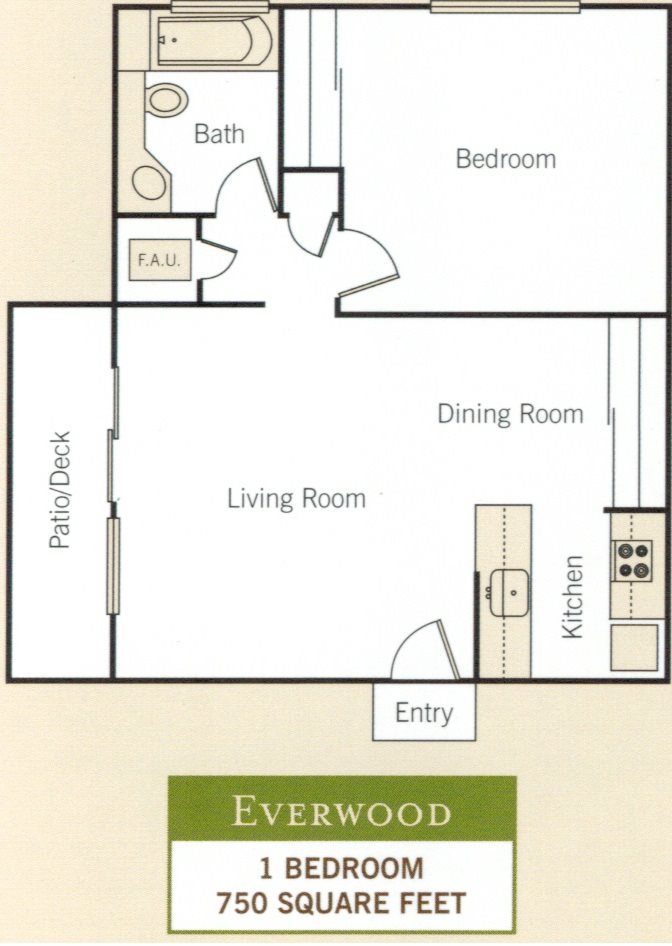 CA_Redwood City_Sequoia Redwood City_Floor Plan Everwood_One Bedroom One Bathroom CA_Redwood City_Sequoia Redwood City_Floor Plan Everwood_One Bedroom One Bathroom